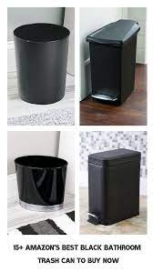 Everyone has a bathroom and every bathroom needs a trash receptacle. 15 Amazon S Best Black Bathroom Trash Can To Buy Now