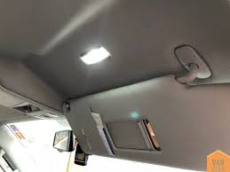 Vw Bus T5 Multivan Innenbeleuchtung Uber Der Sonnenblende Auf Led Umrusten Vanclan De Led Vw Bus Innenbeleuchtung