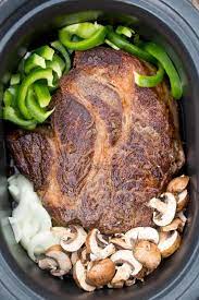These were hands down the best. Easy Slow Cooker Philly Cheese Steak Sandwiches Dinner Then Dessert