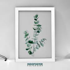 Cermin hias minimalis murah ini mempunyai model desain furniture klasik modern yang sangat cantik untuk melengkapi rumah anda. Beli Poster Dekorasi Hiasan Dinding 30 X 40 Cm Ip203 Eucalyptus 2 Dengan Harga Murah Rp70 000 Di Lapak Indoposter Kab Bandung P Home Decor Decor Frame