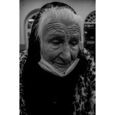 Nina, a babushka from Ukraine, traveled by train to Lublin, Poland to drop  her two grandchildren off with family friends. Now, despite her 80 years,  she is going back to Kyiv where