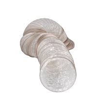 This energy efficient fan operates at 110 cfm and 110 cfm, effective ventilation to remove moisture and reduce the risk of mold or mildew in most full baths. Clear Mylar Flex Wire Reinforced 10 D X 25 L Mylar Ducting
