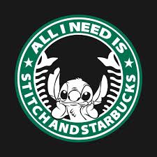 Starbucks logo wallpapers group (69+). All I Need Is Stitch And Starbucks Lilo And Stitch Starbucks T Shirt Teepublic Stitch Drawing Starbucks Wallpaper Starbucks Art