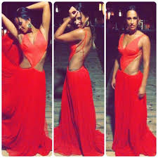 Maybe you would like to learn more about one of these? Rita Pereira Backless Dress Formal Red Dress Fashion