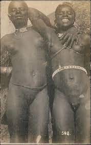 Afrikanische Frauen nackt Afrika Typen Kolonie :: :: Ansichtskarten-Lexikon