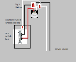 The black wire is spliced to a black wire in a cable that runs to the switch. How Do I Connect A Light To A Switch When The Light Receives Power First Home Improvement Stack Exchange