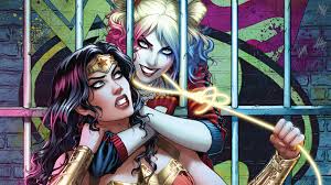Check spelling or type a new query. Wallpaper Harley Quinn Wonder Woman Dc Comics Superhero Superheroines Blue Eyes Dyed Hair Comics Comic Art Fantasy Art Fantasy Girl Artwork Women 1920x1080 Wallynator 1982687 Hd Wallpapers Wallhere
