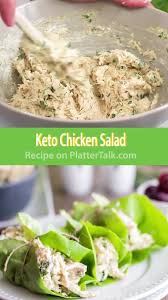 Keto Chicken Salad Recipe Keto Chicken Salad Chicken Salad Recipes Easy Salad Recipes