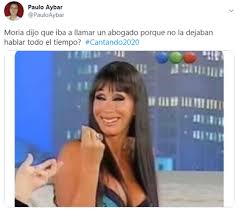 Moria casan was asked to express her opinion about a wide spectrum of topics in most of the country's leisure magazines. Los Mejores Memes De La Pelea De Moria Casan Con Laurita Fernandez En El Cantando 2020 Infobae
