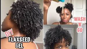 I Did A Wash And Go With Diy Flaxseed Gel Flaxseed Gel Natural Hair Problems Natural Hair Styles