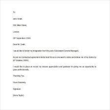 Submitting a resignation letter with a notice period is courteous, although not always required. Free 43 Formal Resignation Letters Templates In Pdf Ms Word Pages Google Docs