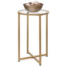 Side table for small spaces coffee tray sofa end table bedside night stand home. Metal Accent Tables Round Tall Small Metal Accent Table Styles