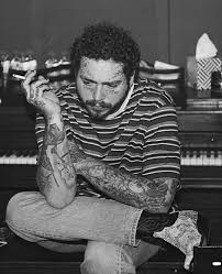 Adam Degross On Instagram Post Malone Photo By Adam Degross Postmalone Post Malone Wallpaper Post Malone Black And White Aesthetic