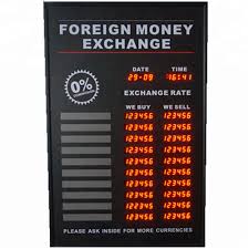 A year later the central bank placed the effective rate on a controlled floating basis. Currency Exchange Rates Display 0 8 Led Digital Currency Exchange Rate Board Currency Exchange Buy Currency Exchange Rate Bank Interest Rate Display Board Bank Interest Rate Display Board Product On Alibaba Com