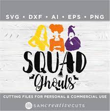Hocus Pocus Squad Ghouls Svg Halloween Squad Goals Svg Etsy Web Graphics Squad Goals Ghoul