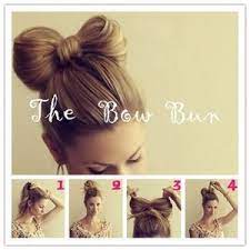 Hair For Picture Day And A Outfit Hair Bow Bun Long Hair Styles Hair Styles
