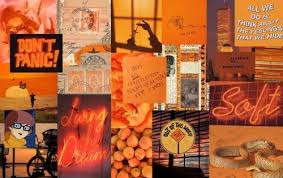 Thanks for checking out today's video. Aleatoire Here Is A Orange Collage Laptop Wallpaper I Made