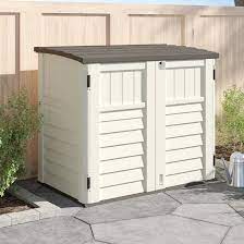 I have 860 hd videos on you tube with 11 million views, i must be doing something right.you can ask me questions about the installation if you care to. Suncast Outdoor 4 Ft 5 In W X 2 Ft 9 In D Horizontal Storage Shed Reviews Wayfair