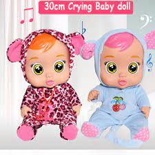 30cm Elektrische Silikon Smart Puppe Spielzeug Fur Madchen Geschenke Zerreissen Lachen Baby Puppe Niedlichen Tier Volle Silikon Geschenke Fur Kinder Aliexpress