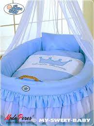 Culla In Vimini Principessa Blu 305 Modeperes Passeggini Bebe Vimini