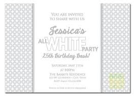 Black And White Birthday Party Invitations All White Party Invitation White Party Invitation Summer Etsy White Party Invitations White All White Party