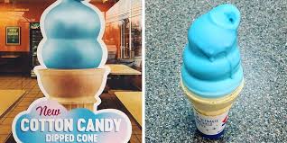 Dairy Queen Released A Cotton Candy Dipped Cone And I Need It Kids  Activities Blog