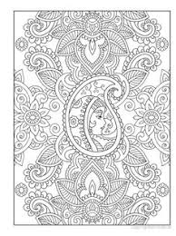 Pin On Coloring Zentangle Paisley