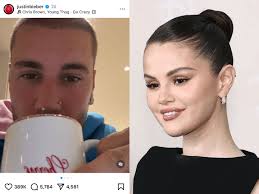 Cherry Mug, Selena Gomez Shirt, and No Likes for Hailey—What Is Justin  Bieber Really Saying?