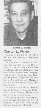 Clayton Leroy Wardell Jr. (1925-1978)