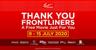 Designed as an outdoor walking mall with a total of 173 tenants, which include celebrity fitness, cold storage, tgif, tgv, fos, wangsa bowl and popular, wangsa walk mall has everything you. Showbiz Tgv Cinemas Thanks Frontliners With Free Movie Ticket Offer