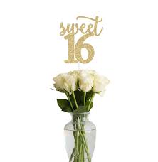 Socal event décor offers get in plain white, custom painted, covered in flowers or glittered! Sweet 16 Centerpieces 16th Birthday Centerpieces Table Etsy