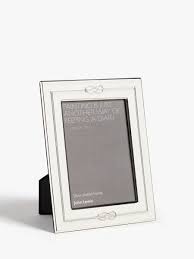John Lewis Partners Victoria Love Knot Photo Frame Silver Plated At John Lewis Partners