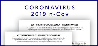Attestations de déplacement et de voyage. Coronavirus Comment Remplir Le Justificatif De Deplacement Obligatoire
