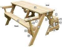 How ever (unless i am missing something somewhere), the material list should read 20 2x4x8 not 16. You Can Build A One Piece Folding Picnic Table With This Plan Folding Picnic Table Plans Picnic Table Plans Folding Picnic Table