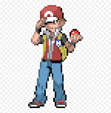 Choose your pokémon below (use ctrl+f to find it quickly) to see their regular sprite, shiny sprite and back sprites. Pixilart Pokemon Trainer Red Sprite Pokemon Origins Pokemon Trainer Red Sprite Hgss Png Pokemon Red Png Free Transparent Png Images Pngaaa Com