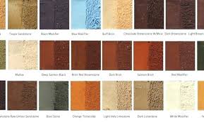 quikrete concrete color chart cinselcafe co