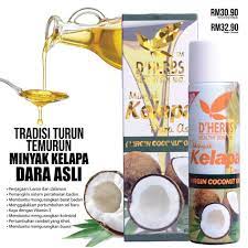 Produk kami ini adalah yang paling popular bagi mereka yang ingin mencari alternatif bagi pembakaran lemak. Minyak Kelapa Dara Asli D Herbs Shopee Malaysia