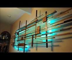 Scrap Wood Led Back Lit Wall Art Led Wall Art Wall Art Lighting Wood Wall Art Diy