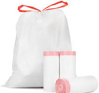 Amazon.com: Geiteoa 15-18 Gallon Drawstring Trash Bags ...