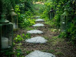 Diy Trittsteine Im Blattlook Trittsteine Beton Blatter Steine