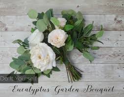 Decorate your home with premium artificial plants, and enjoy the lush green decor fake plants offer. Cream White Eucalyptus Bouquet Eucalyptus Rose Bouquet Afloral Com