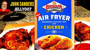 Air Fried Chicken Air Fryer Batter From Louisiana Ninja Foodi Pro Grill Air Crisp Function Youtube Air Fried Chicken Fried Chicken Air Fryer