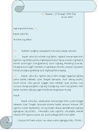 Aku berharap dalam waktu yang singkat itu kita bisa berkumpul lagi ndi, bermain seperti dulu lagi. 10 Contoh Surat Pribadi Untuk Guru Yang Baik Dan Benar