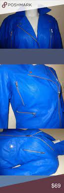 Lane Bryant Royal Blue Faux Leather Moto Jacket Awesome This Heavy Plus Size Moto Jacket Is The Edgy Piece You Fashion Clothes Design Faux Leather Moto Jacket