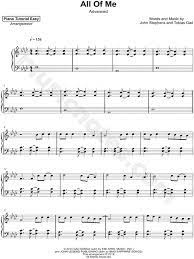 John joined chorister at the tender age of four and started playing the piano at seven. Piano Tutorial Easy All Of Me Advanced Sheet Music Piano Solo In Ab Major Download Print Sku Mn0193084