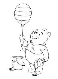 * * * * wasbeer kleurplaat. Kleurplaat Beer Met Ballon