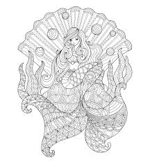 You can use our amazing online tool to color and edit the following free printable mermaid coloring pages. Free Realistic Mermaid Coloring Pages