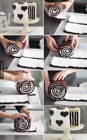 Der Gestreifte Kuchen Streifenkuchen Cupcake Kuchen Kuchen Und Torten Rezepte