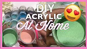How To Make Your Own Acrylic Powder At Home Diy Amazon Haul Youtube
