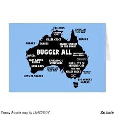 Funny Aussie Map Card Zazzle Com Au Funny Aussie Funny Australian Australia Funny